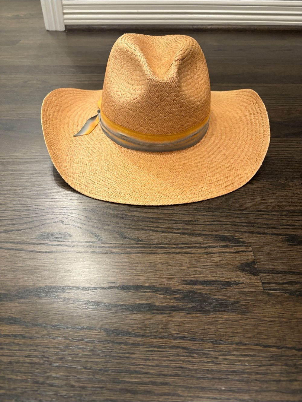 Freya Hyacinth Wide-Brim Straw Hat S/M - Picture 2 of 8